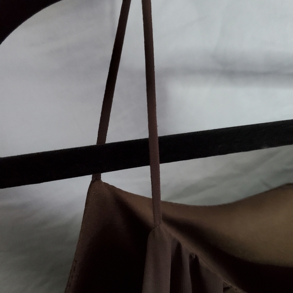 J.K. Collection empire bodice sheer tiers mini dress Size Medium - Picture 6 of 14